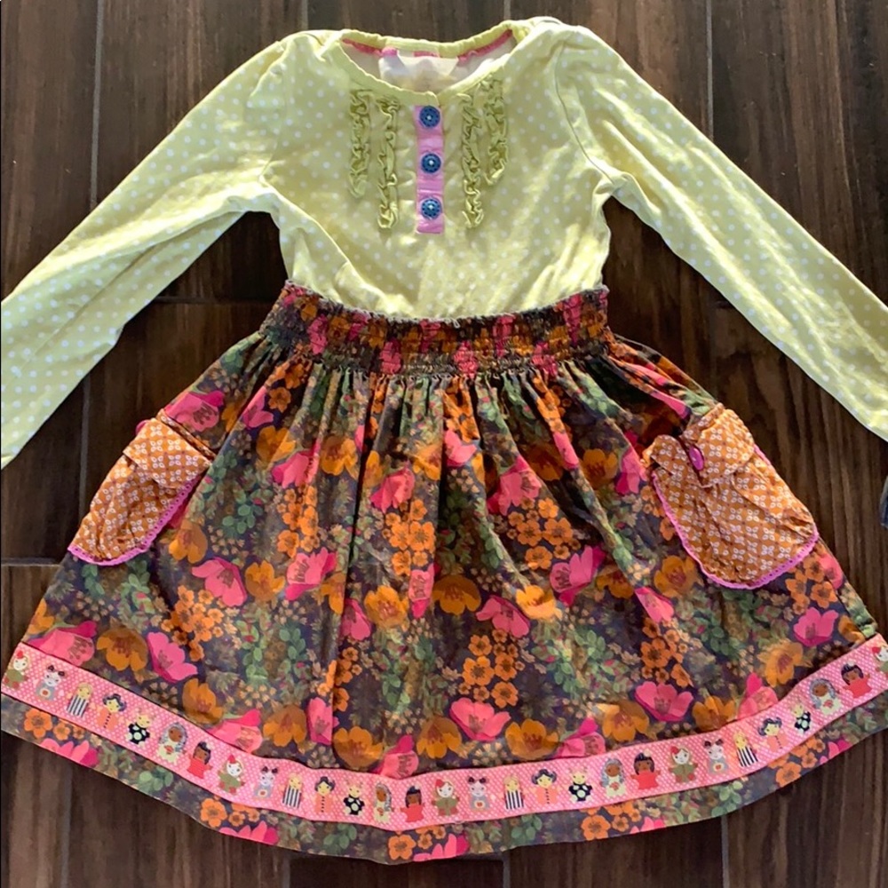 Matilda Jane Knit & Poplin Dress